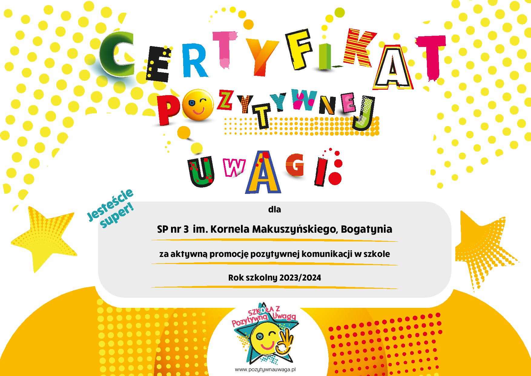 Certyfikat dla szkoły page 001